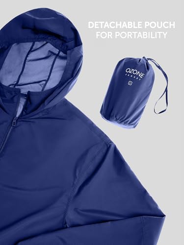 Image of XYXX Men's UV Protection SunScreen Parka Jacket | Sun & Pollution Protection Clothing | Lightweight and Quick Dry with UPF 50+ Protection for Outdoors