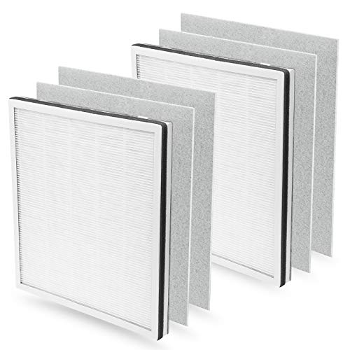 VA-EE004 Vital 100 Replacement Filter for LEVOIT Vital 100 and VAVA VA-EE004 Air Purifier, High-Efficiency HEPA Activated Carbon Set, Part No.100-RF