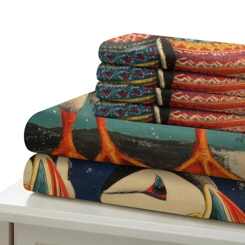 Housse de couette microfibres douce et parure anti-allergie - 7