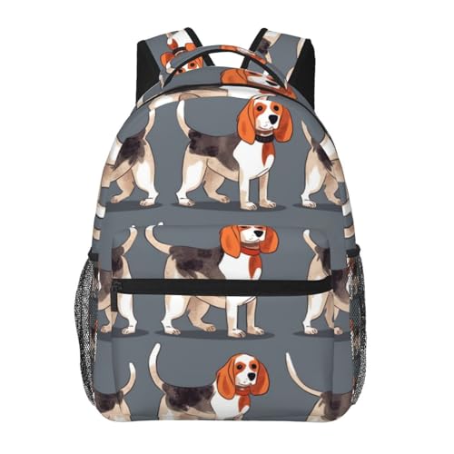 Sac à dos ordinateur beagle léger pour le travail et voyage décontracté