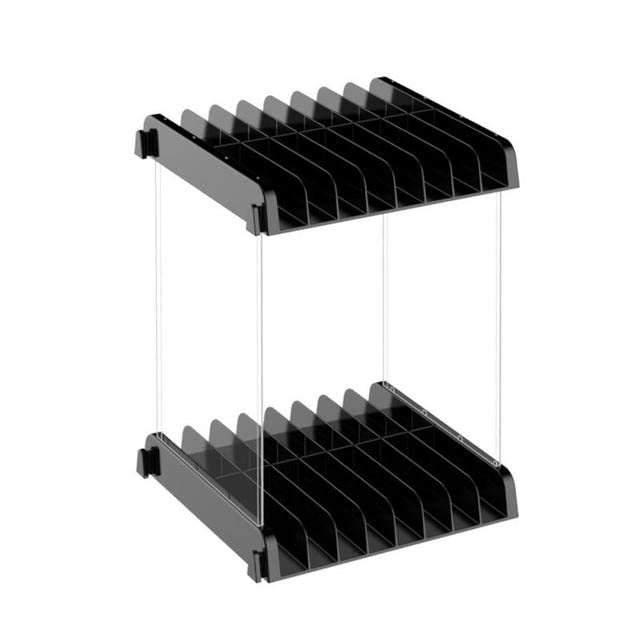 Practical Anti-skid Silicone Pad Game Card Cd Storage Rack Desktop Organizer Cd-rom Discs Display Stand Rack Game Accessories (01 from Czech)