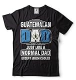 Mens Guatemalan T-Shirt Guatemalan Father Gifts Guatemalan Dad Shirt Funny Guatemalan Joke Shirt (X-Large Black)