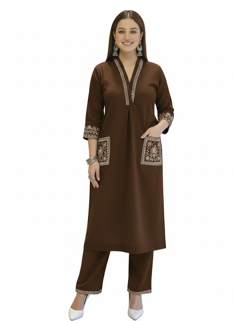 shienzy SHEINZY Women Co-Ord Set || 2-Piece Stylish Kurta Set for Women (1696)-picture-36