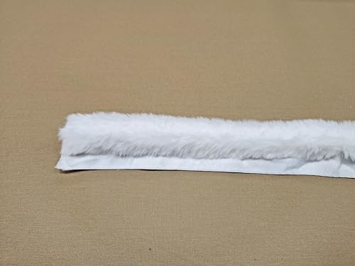 Fur Trim 1 Inch White