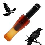 Imitation Crow Bird Whistle, Crow Call Decoy to Attract Crows, with Realistic Sound, Hunting Decoy Caller Game Decoying, Crow Attracting Calls, for Newcomers
