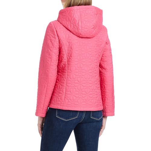 Kate Spade New York Women’s Watermelon Pink Quilted Jacket: Your Go-To Style Buddy for Any Season! - Image 4