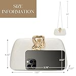 SWEETV Glitter Clutch Purses for Women Elegant Evening Bag for Parties, Weddings, and Formal Events - Image 5