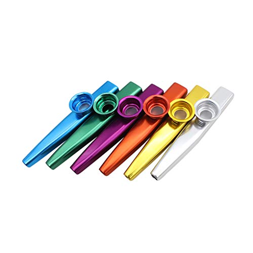 rongweiwang en Alliage d’aluminium Métal Kazoo Diaphragme Bouche Flûte traversière Harmonica Métal Kazoo Kids Party… - Les Beatles, Paul McCartney, John Lennon, RIngo Starr, George Harrison rongweiwang en Alliage d'aluminium Métal Kazoo Diaphragme Bouche Flûte traversière Harmonica Métal Kazoo Kids Party… – Image 7