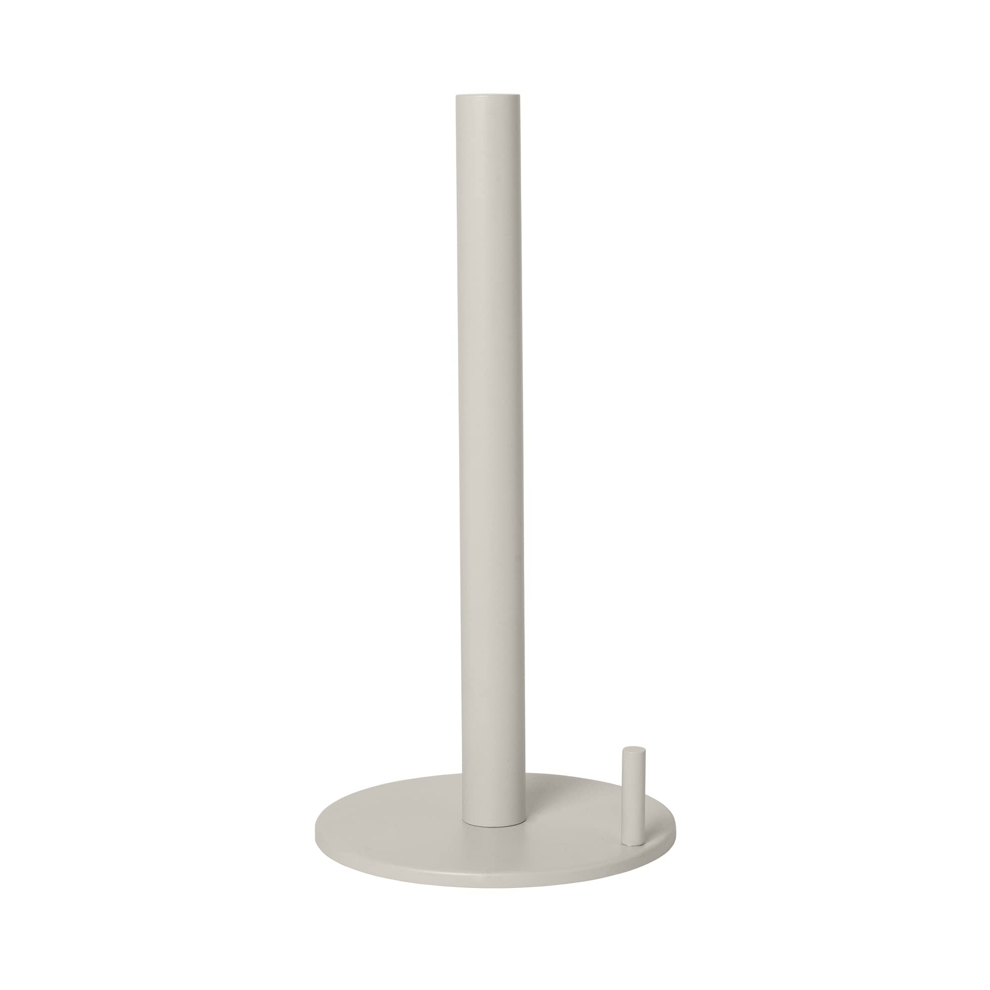 blomus Küchenrollenhalter -COLO- | Farbe Moonbeam | Stahl pulverbeschichtet | rutschfest & standfest | Höhe: 32 cm | elegantes Design | für Küche & Haushalt