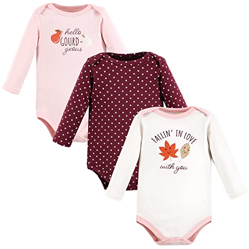 Image of Hudson Baby unisex-baby Cotton Long-sleeve Bodysuits