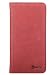 Women's Wallet - Genuine Italian Leather Long Bifold RFID Blocking Wallet (Wine Red)
