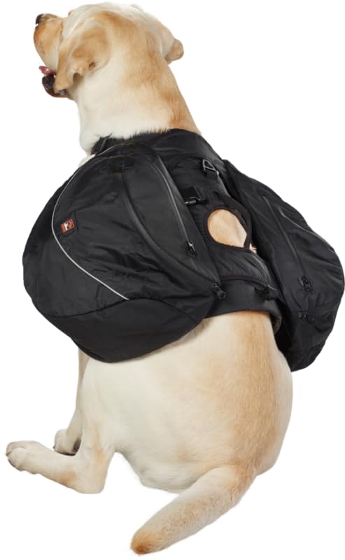 Dogs Creek Geschirr + Rucksack Travel schwarz L