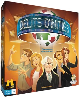 Matagot Insider Trading - Board Game - From 2 to 5 Players - From 12 Years