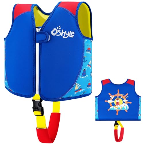 Image of Toddler Swim Vest, Neoprene Trainer with Adjustable Straps and Crotch Strap