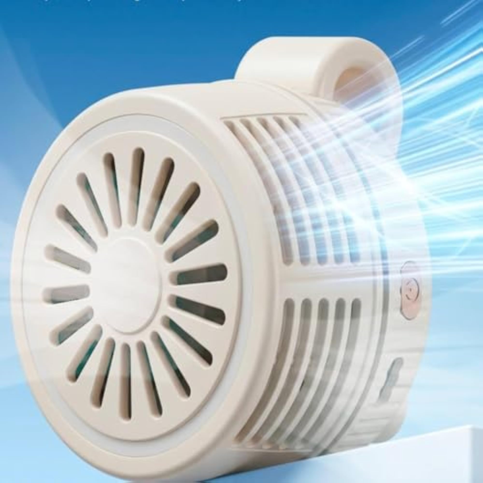 3-Speed Compact Clip-On Mini Fan for Daily Use