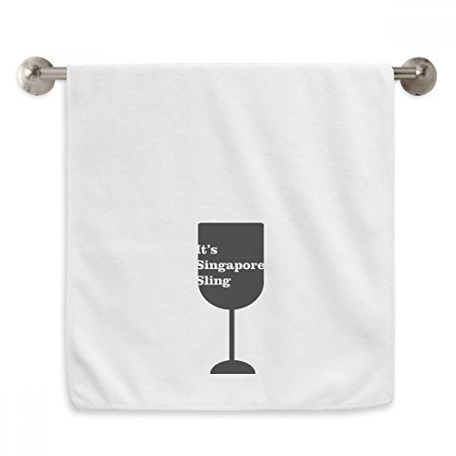 Serviette Singapour douce de qualité supérieure format débarbouillette 13x29 pouces