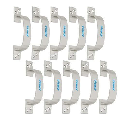 Image of Visko 1005 Handles D Secton 150 Mm Premium |10 Pcs Set | Used for Door | Door Handle Set | Combo Pack |