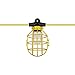 Sunlite EX50-14/2/SL 50 foot 5 bulb Incandescent Temporary Portable String Work Light Lighting, Yellow - 2 Pack