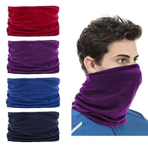 WharFlag Face Bandana Scarf - Sports Headband Bandanas Skull Face Multifunctional Motorcycling Headwear