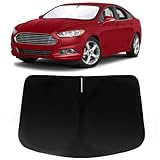 PAIMOHO Windshield Sun Shade for Ford Fusion 2013-2021 Car Front Window Sunshade with 240T Sun Visor Protector Blocks UV Rays Heat Sun Shield Accessories