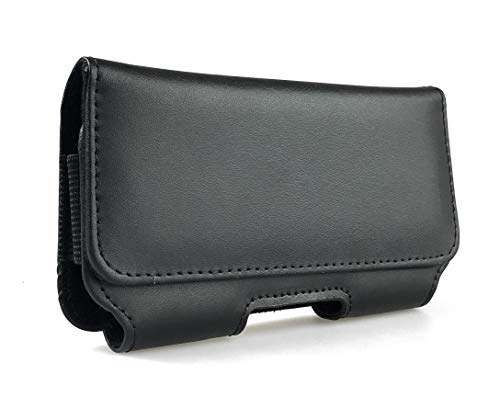 AQ Mobile Gürteltasche für Apple iPhone 6/Apple iPhone 7/Apple iPhone 8 aus Kunstleder mit Magnetverschluss und Gürtelschlaufe