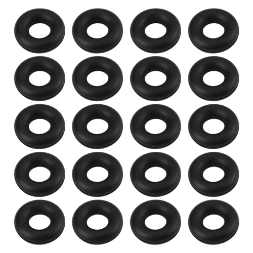 Micro Traders 100Pcs Nitrile O Ring 2.5mm ID x 1.8mm C/S for Industrial Equipment Sensors and Mechanical Interfaces