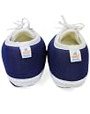 Neska Moda 6 To 12 Months Baby Boys & Baby Girls Cotton Lace Booties-(Blue)-BT2161 gallery image