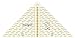 Produktbild Prym R920 Flottes Dreieck 44200 Quadrat cm Omnigrid Lineal, Kunststoff, transparent