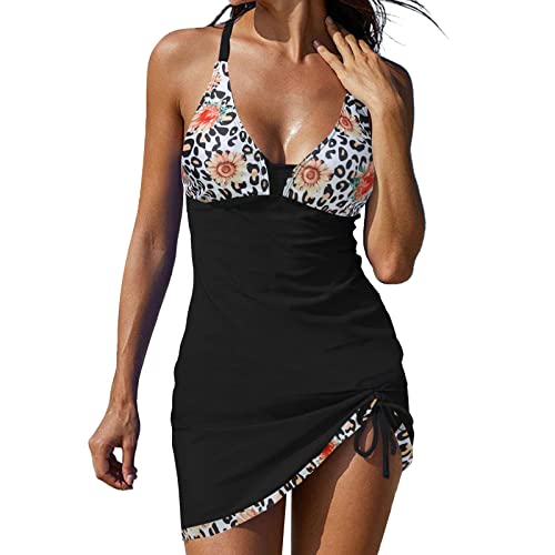 Traje De BañO Manga Larga Mujer Dos Piezas Sexys En Bikini BañAdor Estilo Pin Up Bikinis para Mujeres Caderas Anchas Bikinis Y Ropa De Playa Traje De Bano De Una Pieza Mujeres Sexis Sin Bikini Top