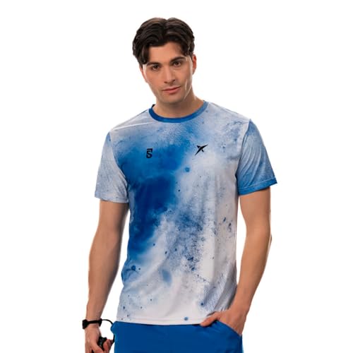 DROP SHOT Aker Print Short Sleeve T-Shirt L