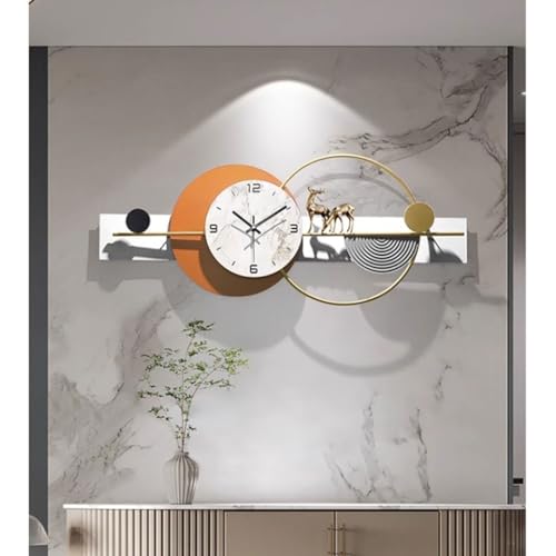 Horloge murale créative pour mur de salon et table à manger