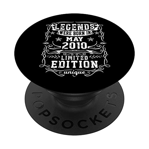 Cumpleaños Mayo 2010 Edición Limitada Regalo Legend May PopSockets PopGrip Intercambiable