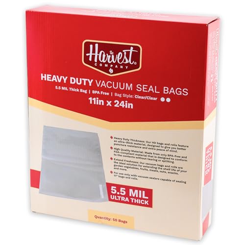 Harvest Company Vacuum Seal Bags (50 Count)