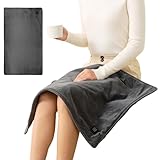 Chaleur Quotidienne Adaptable: Ce coussin chauffant électrique sert de couverture, châle ou tapis, proposant des solutions de chauffage flexibles pour canapés, lits et chaises. Il est parfait pour des soirées cinéma confortables ou des sessions de travail productives dans multiples cadres, apportant une chaleur constante et adaptable à vos routines quotidiennes. Grâce à sa conception pratique, il s'intègre facilement à votre mode de vie pour un confort optimal à la maison ou au bureau, sans exag