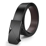 【Moda empresarial】 Accesorios de alta calidad, diseño simple y elegante. El empaque de la caja de regalo, cinturón hombre trabajo puede satisfacer casi todas las ocasiones y las necesidades de ropa de los hombres, ya sean cumpleaños, ceremonias de graduación, aniversarios, Navidad, etc., es el mejor regalo para los hombres