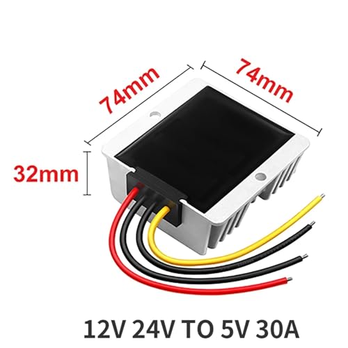Régulateur convertisseur CC 12V 24V à 5V anti surchauffe