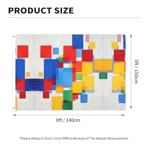 Drapeau extérieur en polyester résistant de qualité supérieure à œillets - 4