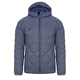 abrigos plumas ultraligeros Resistente al viento Izas Brest Chaqueta De Fibra Ultraligera, Hombre, Azul Noche, M