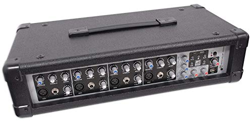 Rockville Rpm45 1800W Powered Soundboard Mixing Console Mixer For Church/School #TOP1