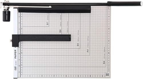 Coupe-papier guillotine B4 robuste à base métallique stable - 2
