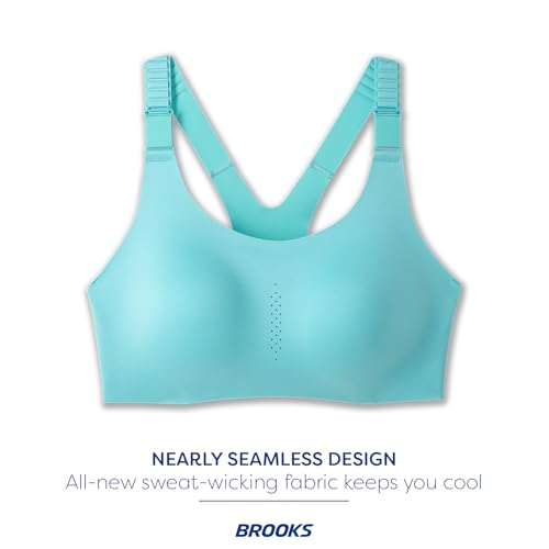 Image of Brooks Women's Racerback 2.0 Sports Bra for High Impact Running, Workouts & Sports with Maximum Support