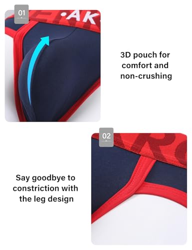 Arjen Kroos Men's Cotton Sport Briefs Sexy Low Rise Briefs Athletic Pouch Underwear4