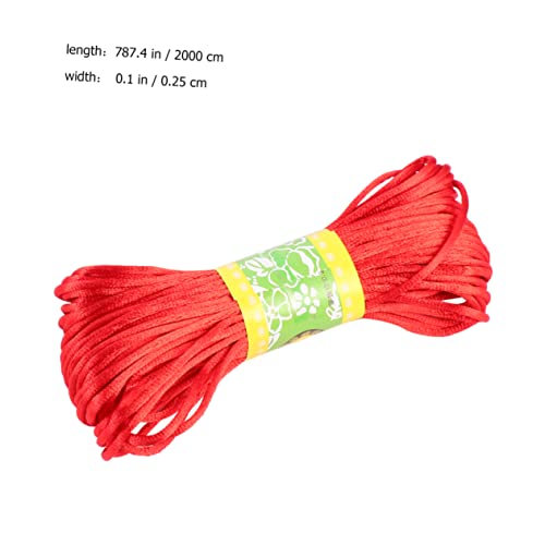 Cordón de satén de rata para pulsera de hilo y nudos chinos 5