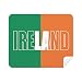 Ireland Country Flag Name Cleaning Cloth Screen Cleaner 2pcs Suede Fabric