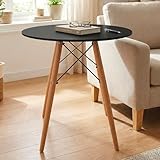 SELECTSHOP Mesa Comedor Estilo Eames Comedor Laminada Antecomedor Mesa Eames Redonda Desayunador para 2 o 3 Personas Mesa...