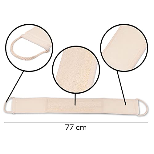 K-Pro Rückenschrubber Massagegurt für Rücken Bad Dusche Rücken-Gurt zum waschen