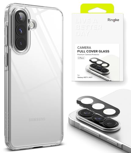 Coque Samsung A57 5G Ringke Fusion avec verre trempé anti-espion transparent