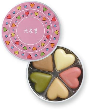 Amazon Co Jp 六花亭 バレンタイン限定ハート缶 ラウンドハート Food Beverages Alcohol