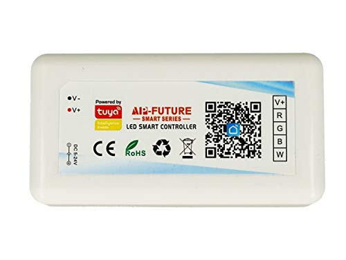 Ledlux Mini Centralina Tuya Smart Controller Wi-Fi Led Dimmer Compatibile Con Alexa Google Home 5 Modelli Disponibili (4 Canali)