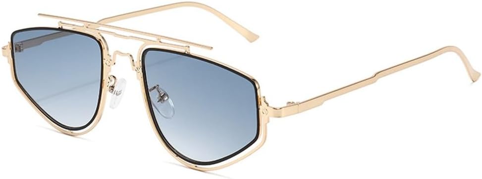 Gothic Steampunk Sunglasses Men Punk Eyewear Metal Frame Sun Glasses Shades UV400 Protection